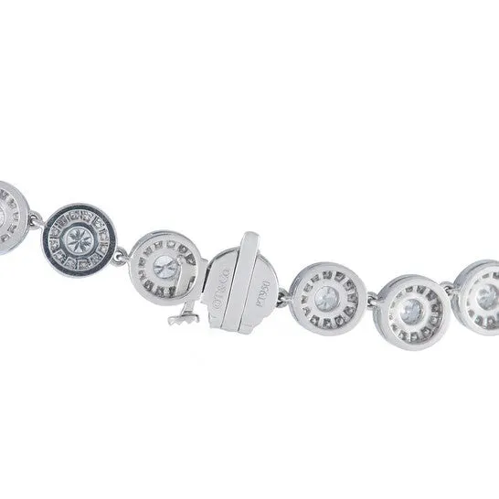 Necklaces JMS always Original PreOwned Tiffany Co Circlet Platinum 644 ct Diamond Necklace Necklaces JMS always Original PreOwned Tiffany Co Circlet Platinum 644 ct Diamond Necklace