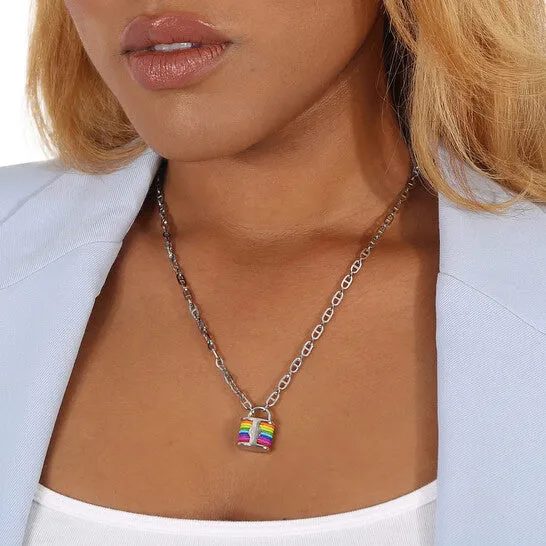 Necklaces Original Charriol Attachment Rainbow Lock Steek Necklace JMS always Necklaces Original Charriol Attachment Rainbow Lock Steek Necklace JMS always