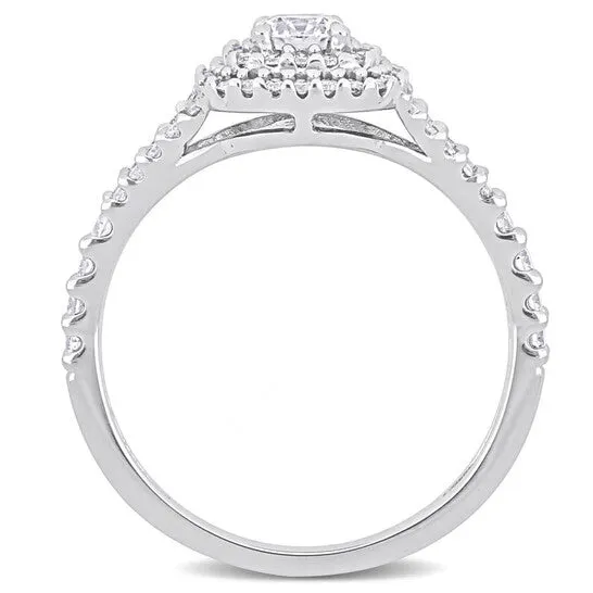Original Amour 34 CT TW Diamond SplitShank Engagement Ring in 14k White Gold JMS always Rings Original Amour 34 CT TW Diamond SplitShank Engagement Ring in 14k White Gold JMS always Rings