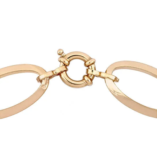 Original AMOUR Oval Link Bracelet In Yellow Plated Sterling Silver JMS always Bracelets Original AMOUR Oval Link Bracelet In Yellow Plated Sterling Silver JMS always Bracelets