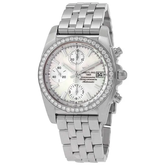 Original Breitling Chronomat 38 Automatic Diamond Ladies Watch A1331053A774 JMS always Watches Original Breitling Chronomat 38 Automatic Diamond Ladies Watch A1331053A774 JMS always Watches