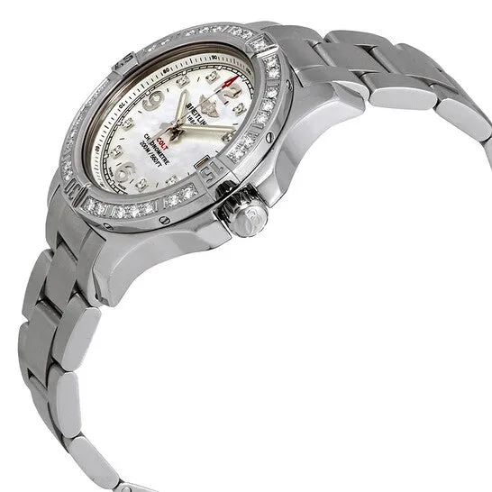 Original Breitling Colt Lady Mother of Pearl Dial Stainless Steel Diamond Ladies Watch A7738853A769SS JMS always Necklaces Original Breitling Colt Lady Mother of Pearl Dial Stainless Steel Diamond Ladies Watch A7738853A769SS JMS always Necklaces