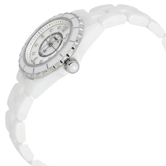 Original Chanel J12 Mother of Pearl White Ceramic Ladies Watch H2570 JMS always Watches Original Chanel J12 Mother of Pearl White Ceramic Ladies Watch H2570 JMS always Watches