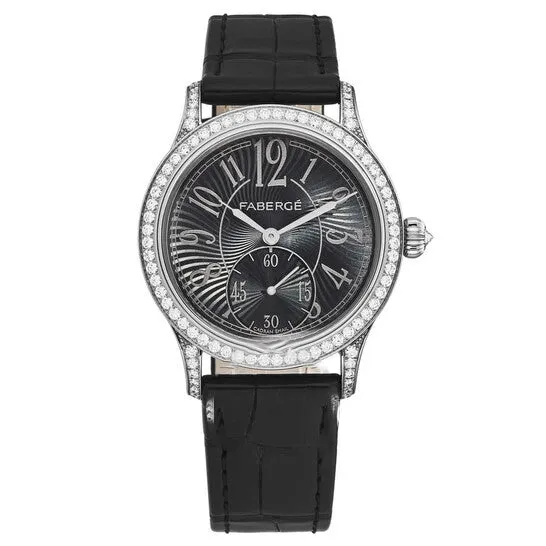 Original Faberge Agathon Automatic Black Dial Ladies Watch FAB200 JMS always Watches Original Faberge Agathon Automatic Black Dial Ladies Watch FAB200 JMS always Watches
