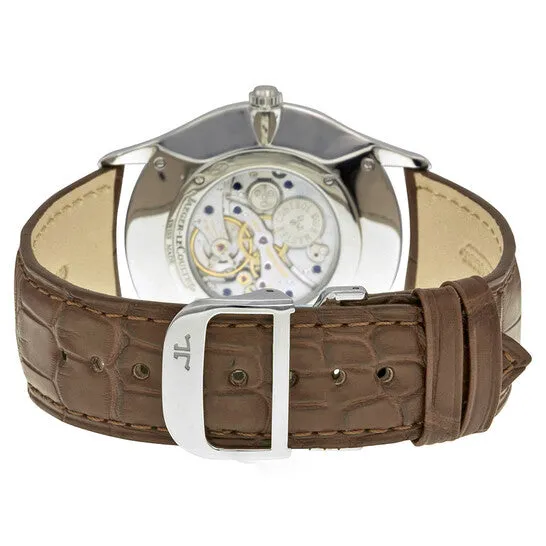 Original Jaeger Le Coultre Master Ultra Thin Silver Dial Brown Leather Mens Watch Q1348420 JMS always Watches Original Jaeger Le Coultre Master Ultra Thin Silver Dial Brown Leather Mens Watch Q1348420 JMS always Watches