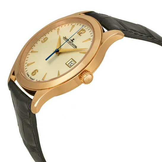 Original Jaeger LeCoultre Master Control Automatic Ivory Dial Brown Leather Mens Watch Q1542520 JMS always Watches Original Jaeger LeCoultre Master Control Automatic Ivory Dial Brown Leather Mens Watch Q1542520 JMS always Watches
