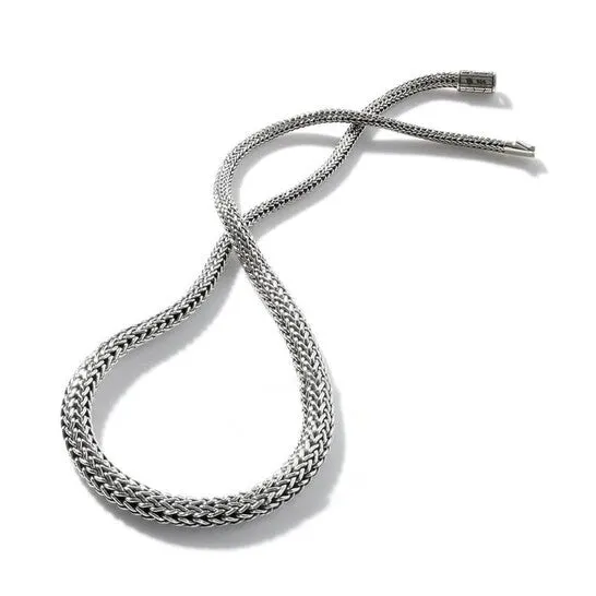 Original John Hardy Classic Chain Silver Graduated Necklace 18 Inch Nb999695x18 JMS always Necklaces