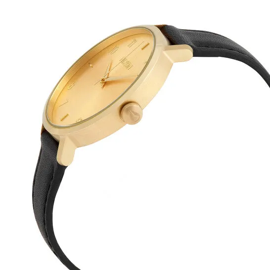 Original Nixon Arrow Leather Quartz Gold Dial Ladies Watch A109151000 JMS always Watches Original Nixon Arrow Leather Quartz Gold Dial Ladies Watch A109151000 JMS always Watches