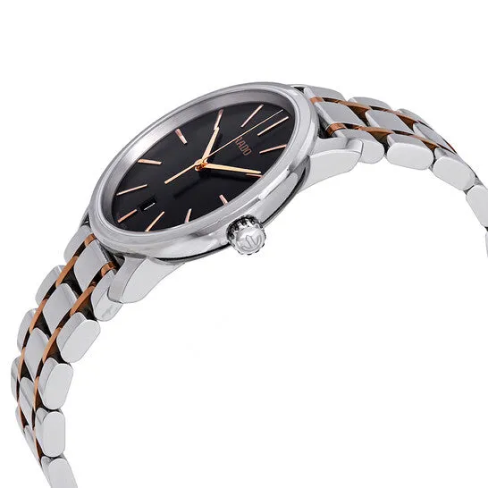 Original Rado DiaMaster Black Dial Twotone Mens Watch R14078163 JMS always Rings Original Rado DiaMaster Black Dial Twotone Mens Watch R14078163 JMS always Rings