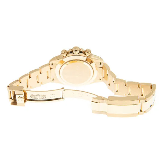 Original Rolex Cosmograph Daytona White Dial Mens 18K Yellow Gold Watch 116508WSO JMS always PreStyled Sets Original Rolex Cosmograph Daytona White Dial Mens 18K Yellow Gold Watch 116508WSO JMS always PreStyled Sets