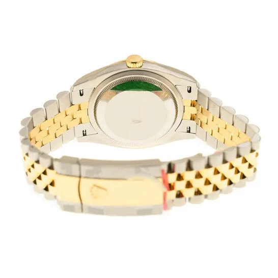 Original Rolex Datejust 36 Automatic Champagne Palm Dial Watch 126233CSPLMJ JMS always Watches Original Rolex Datejust 36 Automatic Champagne Palm Dial Watch 126233CSPLMJ JMS always Watches