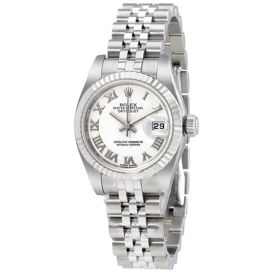 Original Rolex Lady Datejust 26 White Dial Stainless Steel Jubilee Bracelet Automatic Watch 179174WRJ JMS always Bracelets Original Rolex Lady Datejust 26 White Dial Stainless Steel Jubilee Bracelet Automatic Watch 179174WRJ JMS always Bracelets