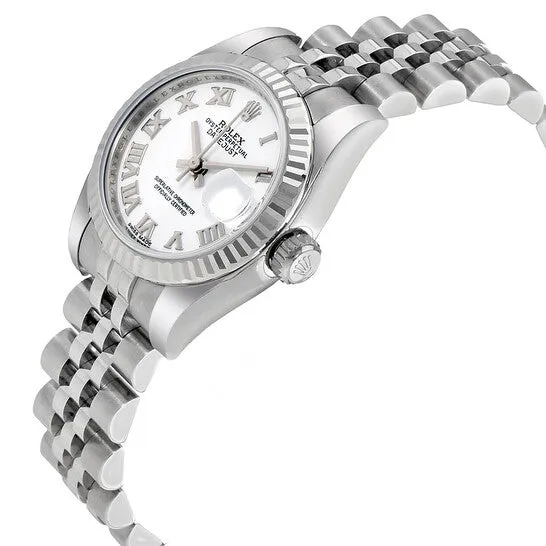 Original Rolex Lady Datejust 26 White Dial Stainless Steel Jubilee Bracelet Automatic Watch 179174WRJ JMS always Bracelets Original Rolex Lady Datejust 26 White Dial Stainless Steel Jubilee Bracelet Automatic Watch 179174WRJ JMS always Bracelets
