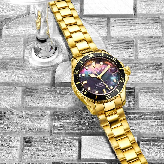 Original Stuhrling Original Vogue Quartz Black Dial Ladies Watch M13645 JMS always Watches Original Stuhrling Original Vogue Quartz Black Dial Ladies Watch M13645 JMS always Watches