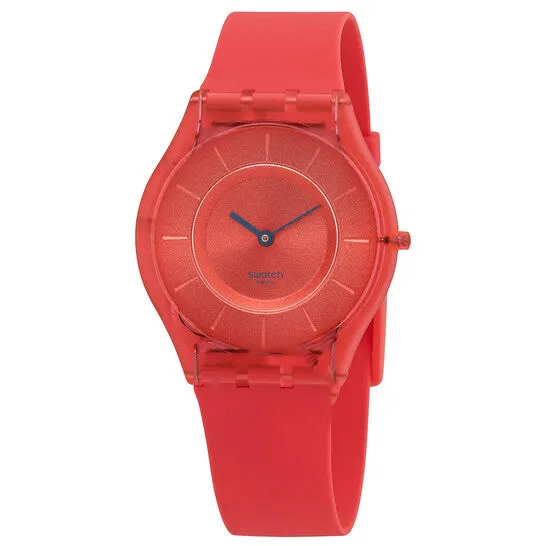 Original Swatch Monthly Drops Sweet Coral Quartz Ladies Watch SS08R100 JMS always Watches Original Swatch Monthly Drops Sweet Coral Quartz Ladies Watch SS08R100 JMS always Watches