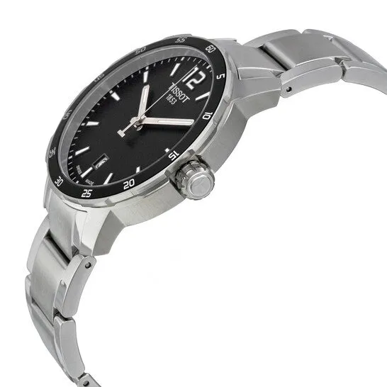 Original Tissot Quickster Black Dial Stainless Steel Mens Watch T0954101105700 JMS always Bracelets Original Tissot Quickster Black Dial Stainless Steel Mens Watch T0954101105700 JMS always Bracelets