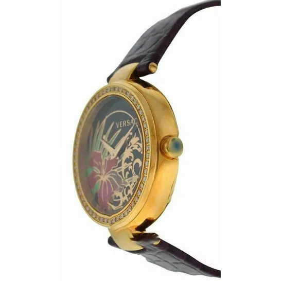 Original Versace Mystique Hibiscus Quartz Diamond Black Dial Ladies Watch I9Q81D9HI S702 JMS always Watches Original Versace Mystique Hibiscus Quartz Diamond Black Dial Ladies Watch I9Q81D9HI S702 JMS always Watches