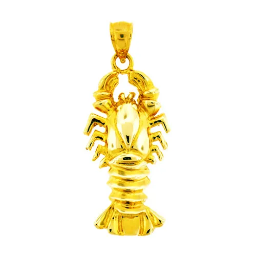 PreStyled Sets Goldia 14K Gold 26MM Lobster Pendant