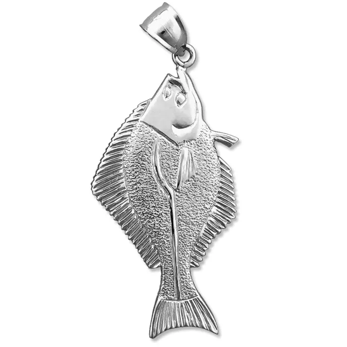 PreStyled Sets Goldia 14K Gold Halibut Pendant