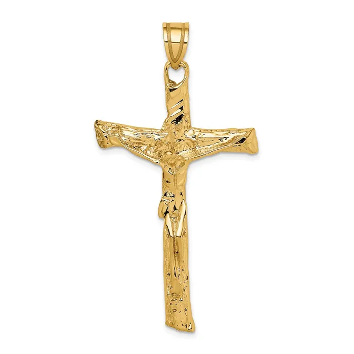 PreStyled Sets Goldia 14k Yellow Gold Crucifix Pendant