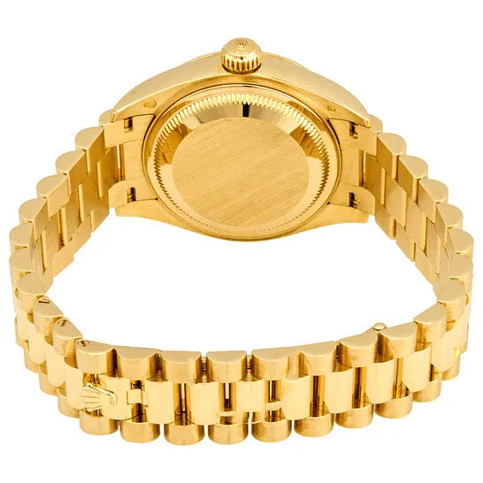 PreStyled Sets Original Rolex LadyDatejust 28 Champagne Dial 18K Yellow Gold President Automatic Ladies Watch 279178CDP JMS always PreStyled Sets Original Rolex LadyDatejust 28 Champagne Dial 18K Yellow Gold President Automatic Ladies Watch 279178CDP JMS always
