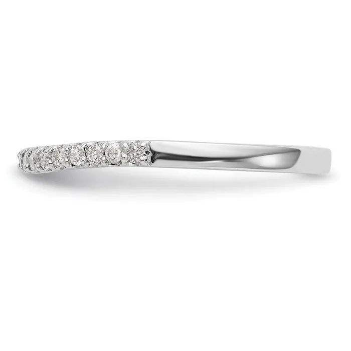 Rings goldiaca 14K White Gold Real Diamond Band