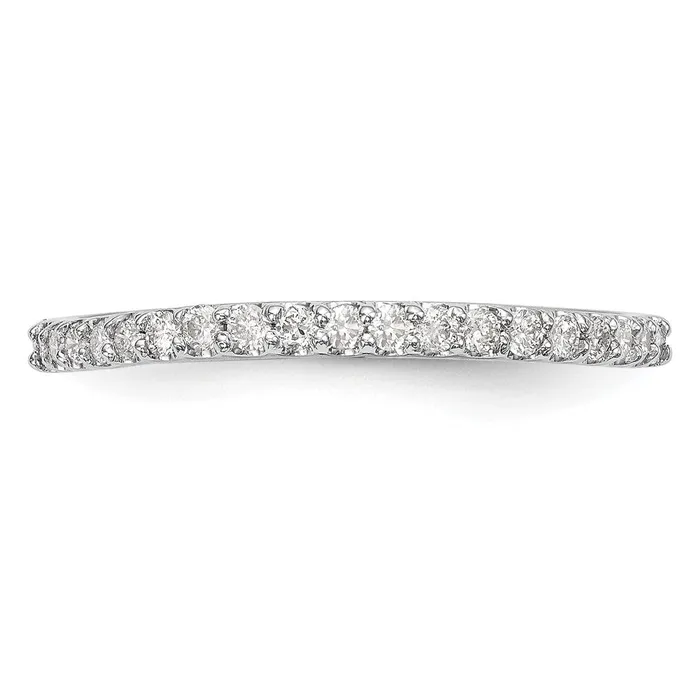Rings goldiaca 14K White Gold Real Diamond Band