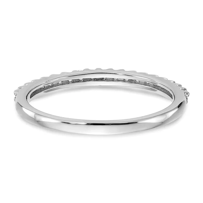 Rings goldiaca 14K White Gold Real Diamond Band