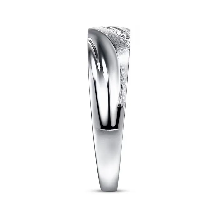 Rings Goldia CUSTOM ORDER 6mm Mens Wedding Ring Diamond Accents 10K White Gold Rings Goldia CUSTOM ORDER 6mm Mens Wedding Ring Diamond Accents 10K White Gold