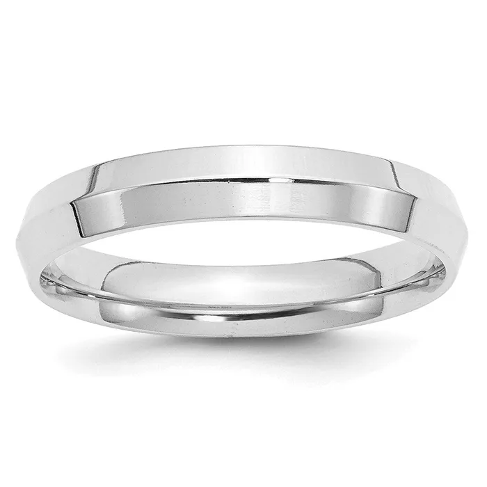 Rings Goldia Solid 10K White Gold 4mm Knife Edge Comfort Fit MensWomens Wedding Band Ring Size 5 Rings Goldia Solid 10K White Gold 4mm Knife Edge Comfort Fit MensWomens Wedding Band Ring Size 5