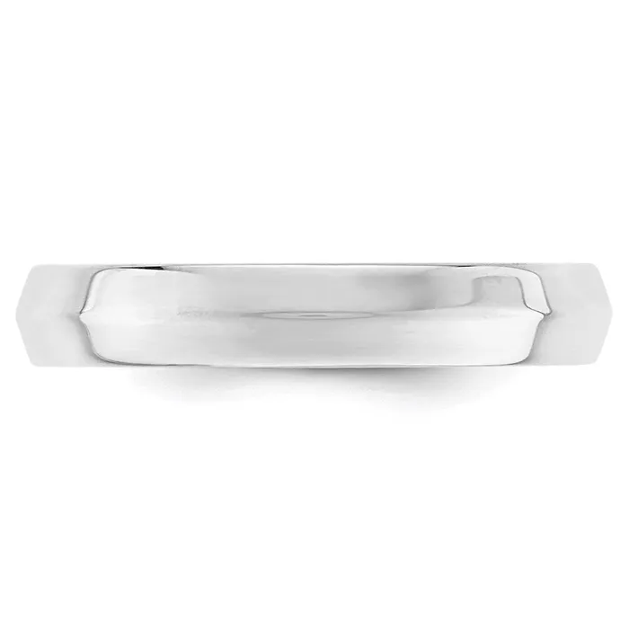 Rings Goldia Solid 10K White Gold 4mm Knife Edge Comfort Fit MensWomens Wedding Band Ring Size 5 Rings Goldia Solid 10K White Gold 4mm Knife Edge Comfort Fit MensWomens Wedding Band Ring Size 5