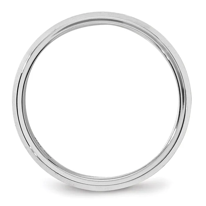 Rings Goldia Solid 10K White Gold 6mm Bevel Edge Comfort Fit MensWomens Wedding Band Ring Size 105 Rings Goldia Solid 10K White Gold 6mm Bevel Edge Comfort Fit MensWomens Wedding Band Ring Size 105