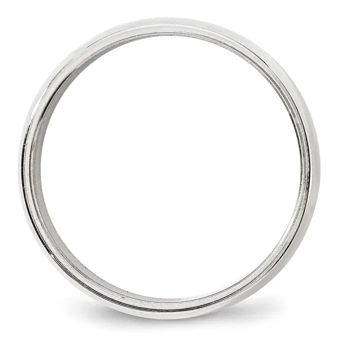 Rings Goldia Solid 10K White Gold 8mm Milgrain Half Round MensWomens Wedding Band Ring Size 75 Rings Goldia Solid 10K White Gold 8mm Milgrain Half Round MensWomens Wedding Band Ring Size 75