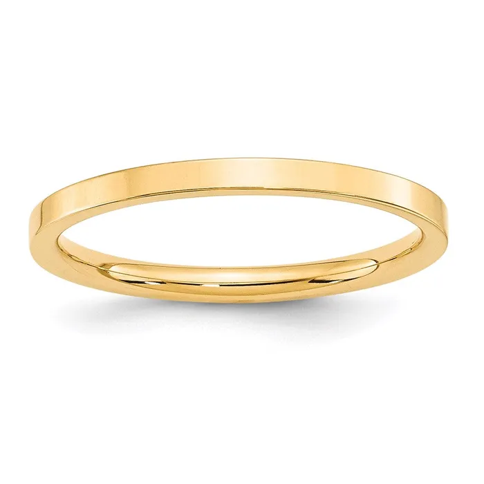Rings Goldia Solid 10K Yellow Gold 2mm Standard Flat Comfort Fit MensWomens Wedding Band Ring Size 9 Rings Goldia Solid 10K Yellow Gold 2mm Standard Flat Comfort Fit MensWomens Wedding Band Ring Size 9