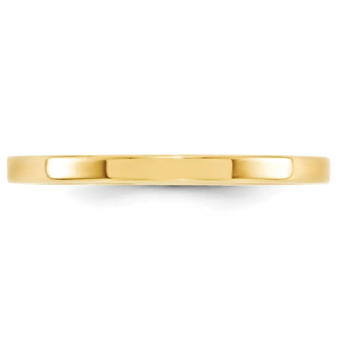 Rings Goldia Solid 10K Yellow Gold 2mm Standard Flat Comfort Fit MensWomens Wedding Band Ring Size 9 Rings Goldia Solid 10K Yellow Gold 2mm Standard Flat Comfort Fit MensWomens Wedding Band Ring Size 9