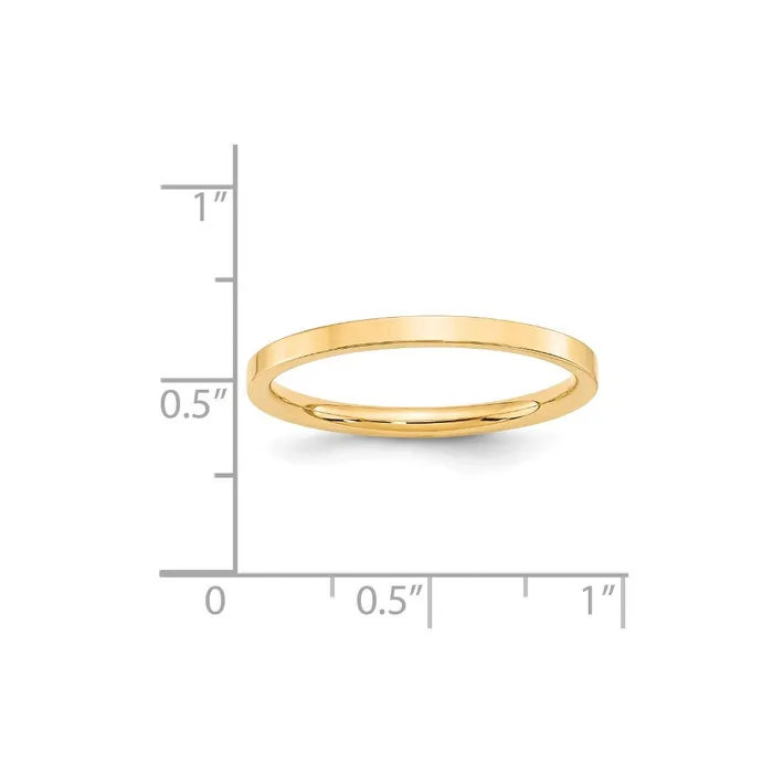 Rings Goldia Solid 10K Yellow Gold 2mm Standard Flat Comfort Fit MensWomens Wedding Band Ring Size 9 Rings Goldia Solid 10K Yellow Gold 2mm Standard Flat Comfort Fit MensWomens Wedding Band Ring Size 9