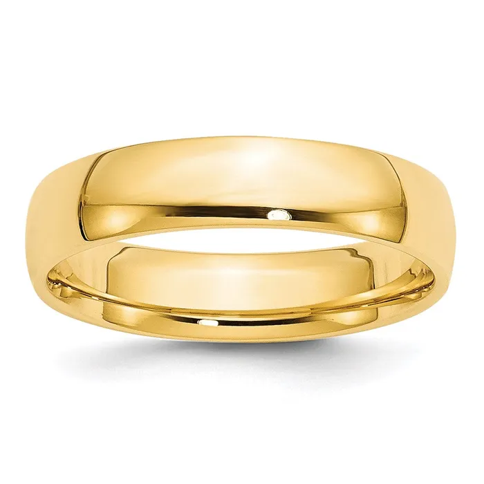Rings Goldia Solid 10K Yellow Gold 5mm Light Weight Comfort Fit MensWomens Wedding Band Ring Size 12 Rings Goldia Solid 10K Yellow Gold 5mm Light Weight Comfort Fit MensWomens Wedding Band Ring Size 12