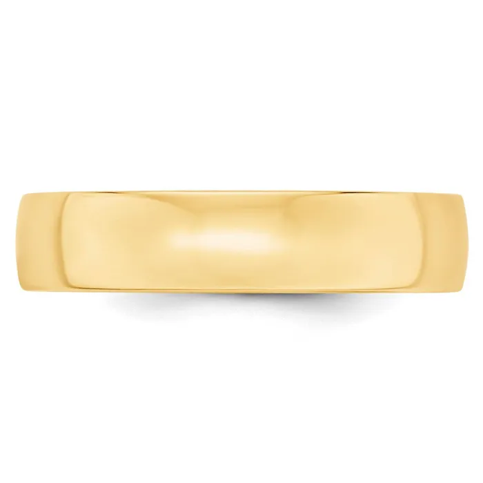 Rings Goldia Solid 10K Yellow Gold 5mm Light Weight Comfort Fit MensWomens Wedding Band Ring Size 12 Rings Goldia Solid 10K Yellow Gold 5mm Light Weight Comfort Fit MensWomens Wedding Band Ring Size 12