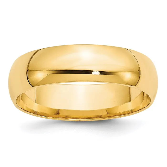 Rings Goldia Solid 14K Yellow Gold 6mm Light Weight Comfort Fit MensWomens Wedding Band Ring Size 75 Rings Goldia Solid 14K Yellow Gold 6mm Light Weight Comfort Fit MensWomens Wedding Band Ring Size 75