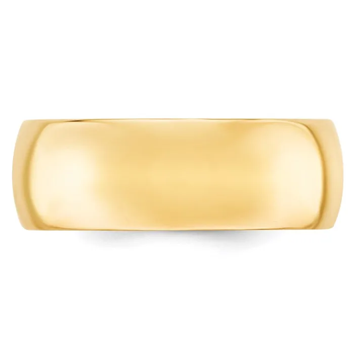 Rings Goldia Solid 14K Yellow Gold 8mm Standard Comfort Fit MensWomens Wedding Band Ring Size 125 Rings Goldia Solid 14K Yellow Gold 8mm Standard Comfort Fit MensWomens Wedding Band Ring Size 125