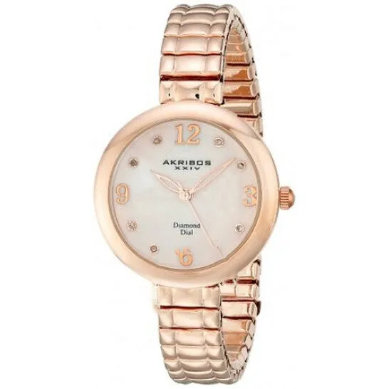 Rings JMS always Original Akribos Impeccable Mother of Pearl Rose Goldtone Ladies Watch AK765RG Rings JMS always Original Akribos Impeccable Mother of Pearl Rose Goldtone Ladies Watch AK765RG
