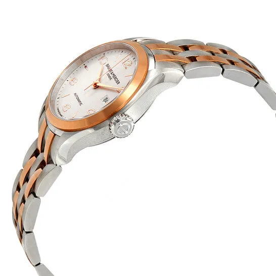 Rings JMS always Original Baume et Mercier Clifton Two Tone Automatic Silver Dial Ladies Watch A10152 Rings JMS always Original Baume et Mercier Clifton Two Tone Automatic Silver Dial Ladies Watch A10152
