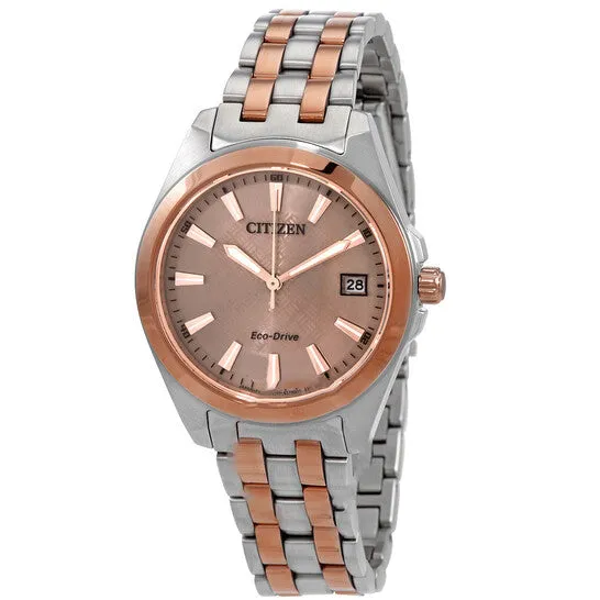 Rings JMS always Original Citizen EcoDrive Rose Dial Twotone Ladies Watch EO122659X Rings JMS always Original Citizen EcoDrive Rose Dial Twotone Ladies Watch EO122659X
