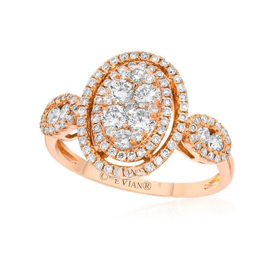 Rings JMS always Original Le Vian Ring Vanilla Diamonds set in 14K Strawberry Gold Ring Size 7 ZUEF 3 Rings JMS always Original Le Vian Ring Vanilla Diamonds set in 14K Strawberry Gold Ring Size 7 ZUEF 3