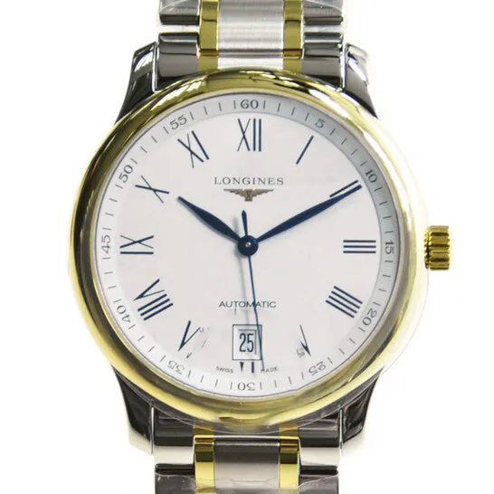 Rings Original Longines Master Silver Dial Gold Silver Stainless Steel Band Automatic Mens Watch L26285117 JMS always Rings Original Longines Master Silver Dial Gold Silver Stainless Steel Band Automatic Mens Watch L26285117 JMS always