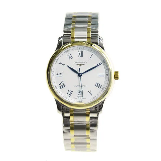 Rings Original Longines Master Silver Dial Gold Silver Stainless Steel Band Automatic Mens Watch L26285117 JMS always Rings Original Longines Master Silver Dial Gold Silver Stainless Steel Band Automatic Mens Watch L26285117 JMS always