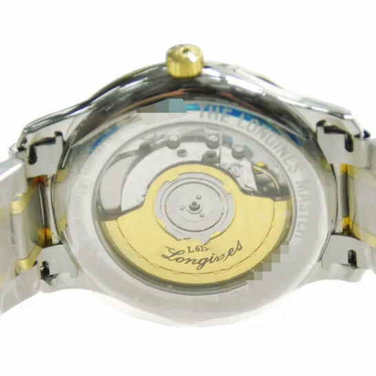 Rings Original Longines Master Silver Dial Gold Silver Stainless Steel Band Automatic Mens Watch L26285117 JMS always Rings Original Longines Master Silver Dial Gold Silver Stainless Steel Band Automatic Mens Watch L26285117 JMS always