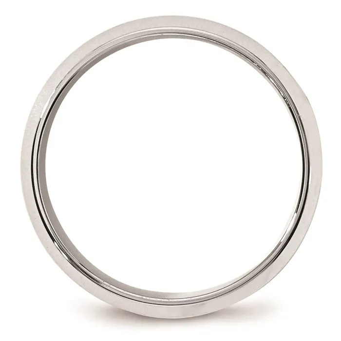 Rings Solid 18K White Gold 8mm Bevel Edge Comfort Fit MensWomens Wedding Band Ring Size 12 Goldia Rings Solid 18K White Gold 8mm Bevel Edge Comfort Fit MensWomens Wedding Band Ring Size 12 Goldia