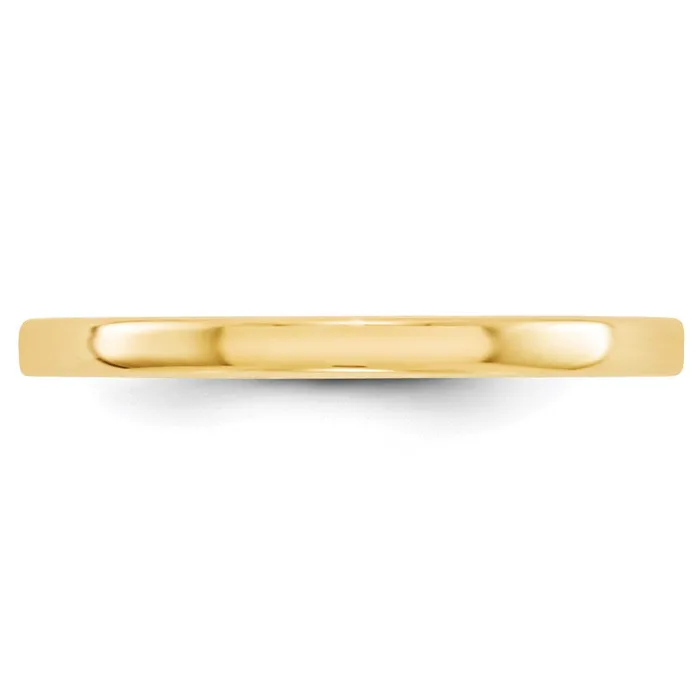 Solid 10K Yellow Gold 2mm Light Weight Flat MensWomens Wedding Band Ring Size 10 Goldia Rings Solid 10K Yellow Gold 2mm Light Weight Flat MensWomens Wedding Band Ring Size 10 Goldia Rings