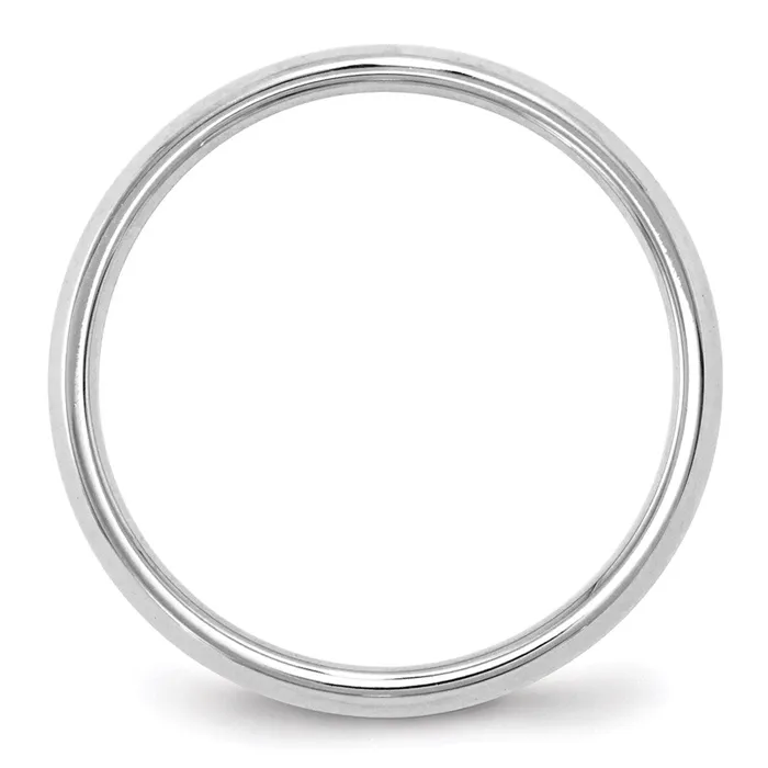 Solid 18K White Gold 25mm Knife Edge Comfort Fit MensWomens Wedding Band Ring Size 9 Goldia Rings Solid 18K White Gold 25mm Knife Edge Comfort Fit MensWomens Wedding Band Ring Size 9 Goldia Rings